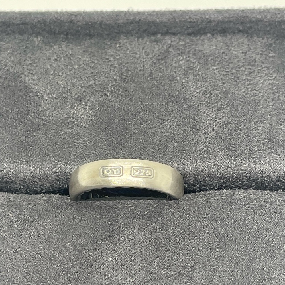 David Yurman Men’s Sterling Silver Ring - Picture 7 of 8